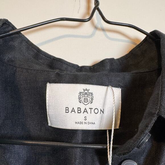 NWT Aritzia Babaton Essential Relaxed Linen Shirt - Size S - Picture 6 of 8